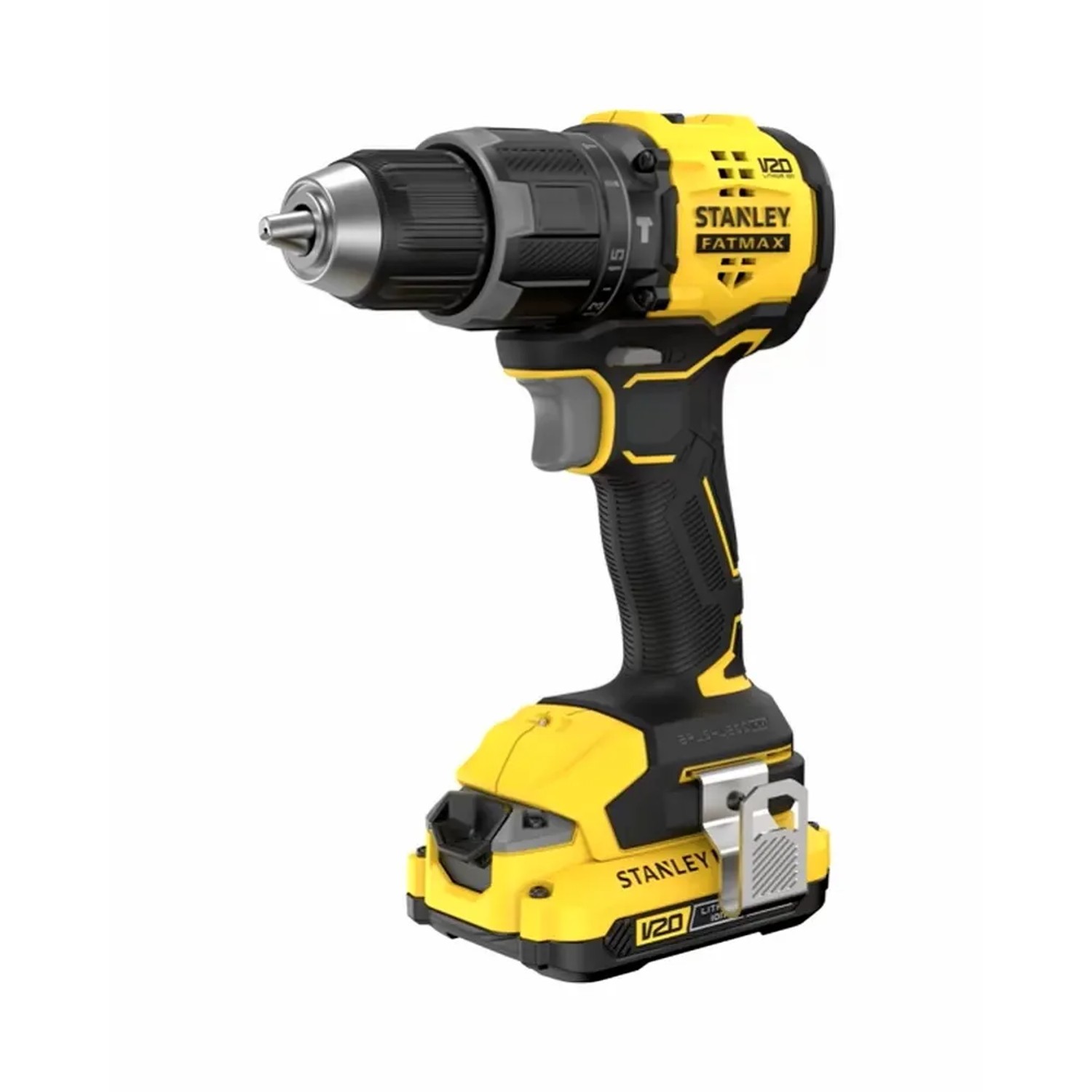 STANLEY FATMAX V20 Aku príklep. vŕtačka SFMCD716D2T-QW, 18 V, 2x2.0 Ah + nabíj.