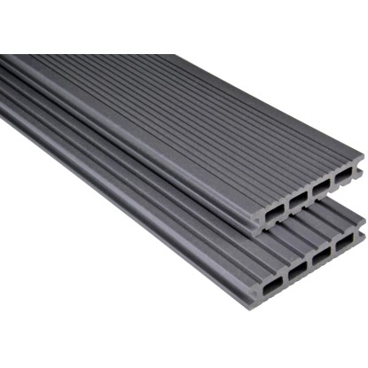 KOVALEX Terasová doska WPC EXKLUZIV matné kamenne sivé 26 x 145 x 3000 mm
