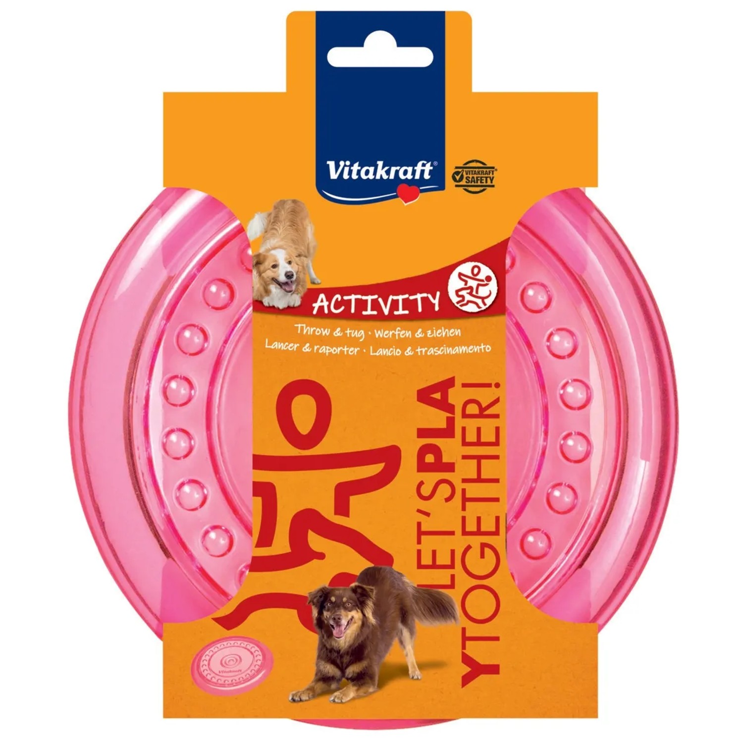E-shop Vitakraft Hračka pre psa - disk gumový, rôzne druhy, 1 ks, 18 cm