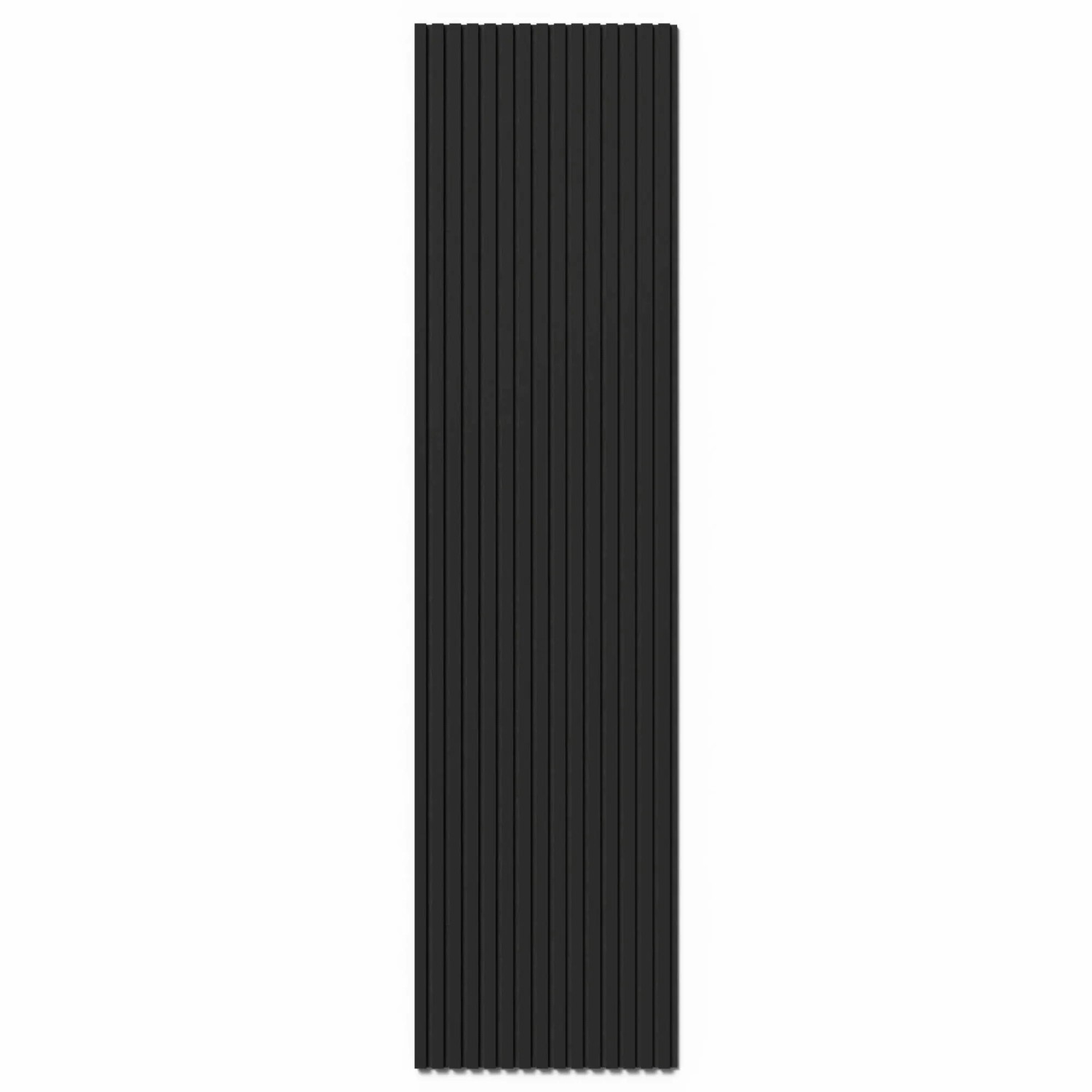 E-shop Denpanels Akustický panel FOILED Čierny, čierna plsť 240 x 60 x 2 cm
