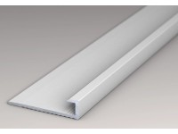 Kronoflooring Hliníkový C-profil Rock the Wall, čierna, 265 cm