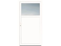 Panto Plastové vedľajšie vchodové dvere Premium SMK510, biela, 98 x 198 cm, Ľ