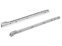 Hettich Pojazdová lišta pre zásuvky, biela, 50 cm