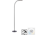 Just Light. Stojaca LED lampa Kelly, 7W, 1180lm, 3000-6000K, čierna 63 x 175 cm