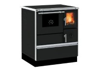 Alfa Plam Sporák Alfa 70 Dominant Eco 7 kW, antracitový ľavý, 70 x 60 x 85 cm