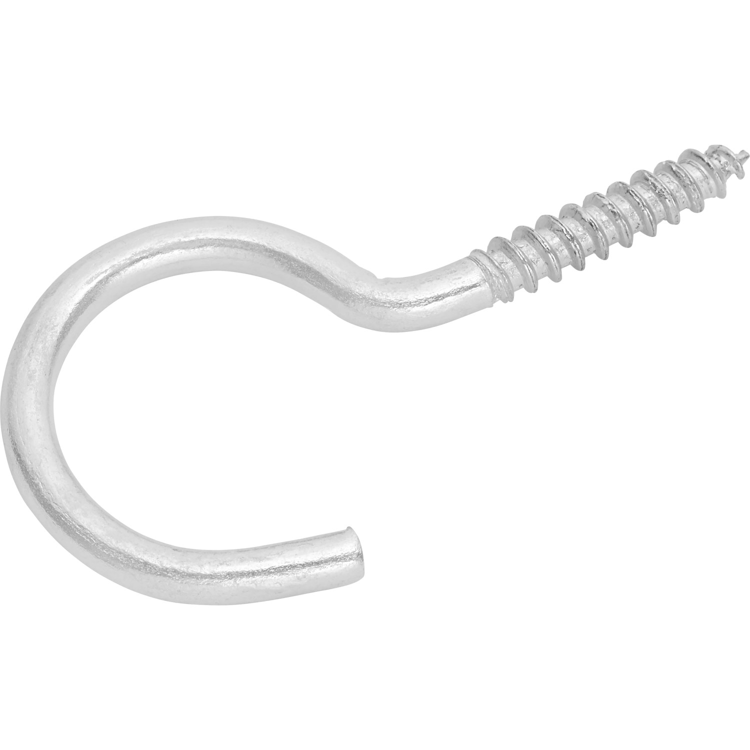 E-shop Skrutkovací hák pozinkovaný zahnutý pr. 2 x 20 mm, 8 ks