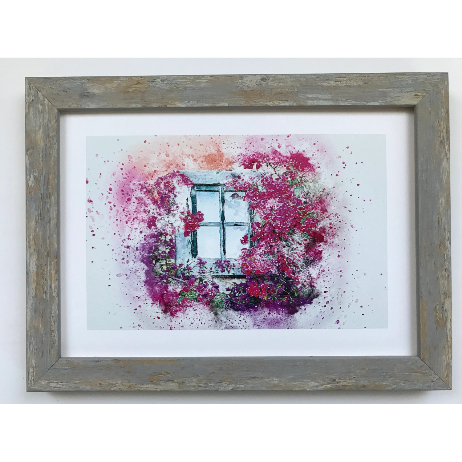 E-shop Bondecor Fotorám drevený jaseň 10 x 15 cm