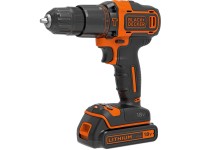 Black+Decker Aku príklepová dvojrýchlostná vŕtačka 18V , 2 x 1,5 Ah