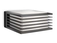 Philips Nástenné svietidlo myGarden Shades, E27, antracit, 8,2 x 17,1 x 17 cm