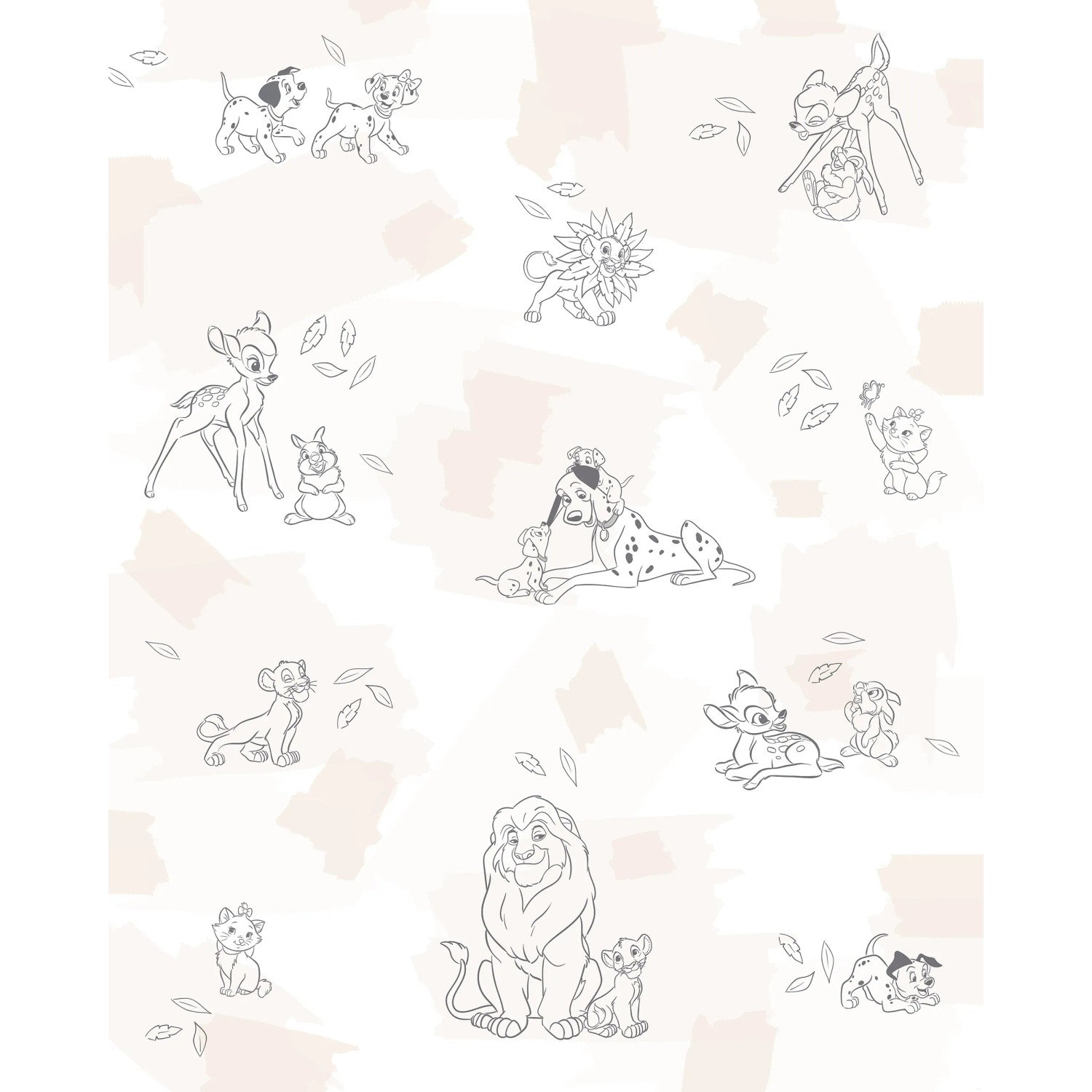 E-shop Komar Vliesová fototapeta Disney Animals 200 x 250 cm