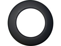 Ružica dymová hrubostenná, čierna, pr. 120 mm