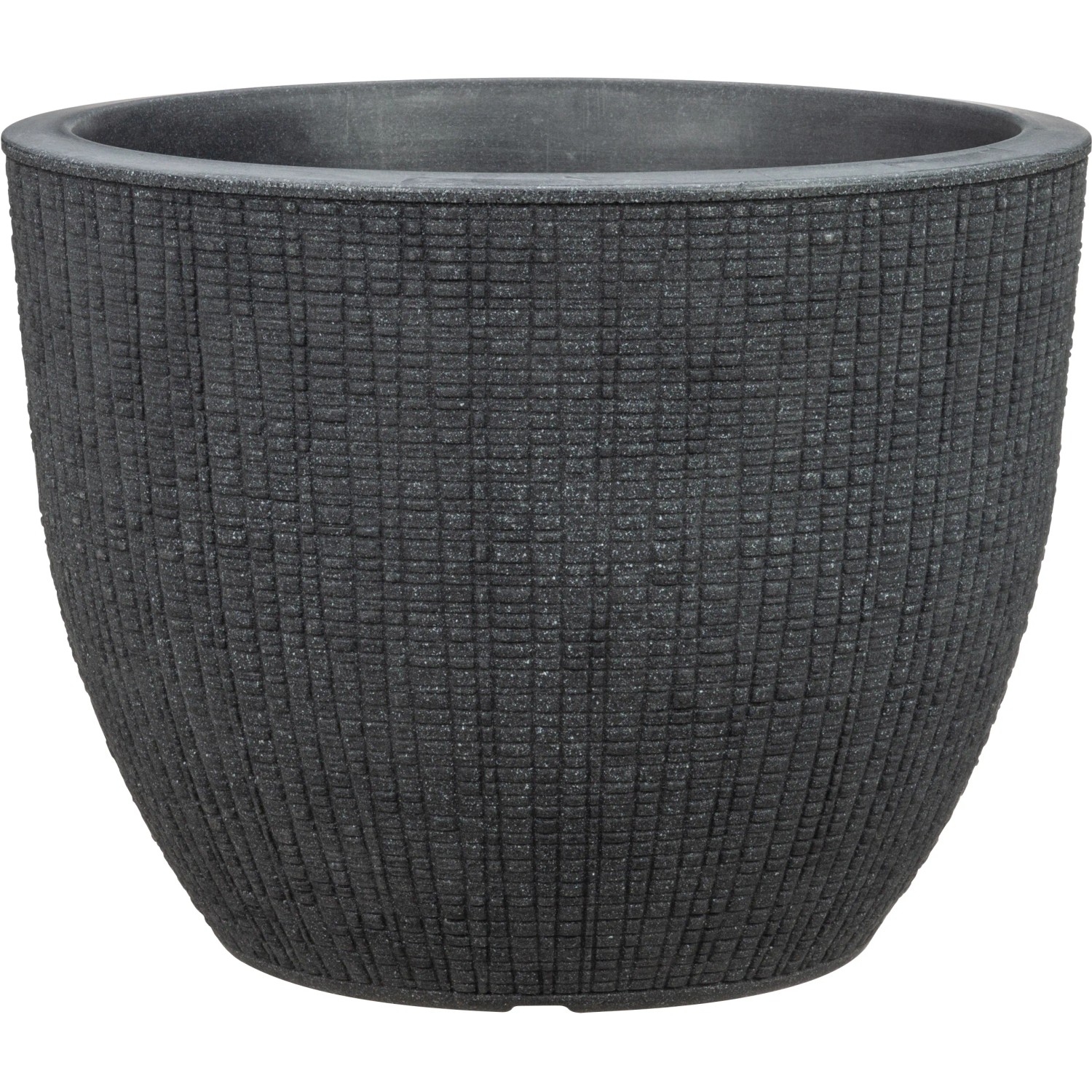 E-shop Scheurich Kvetináč Barceo priemer 39 cm x 30 cm Stony Black