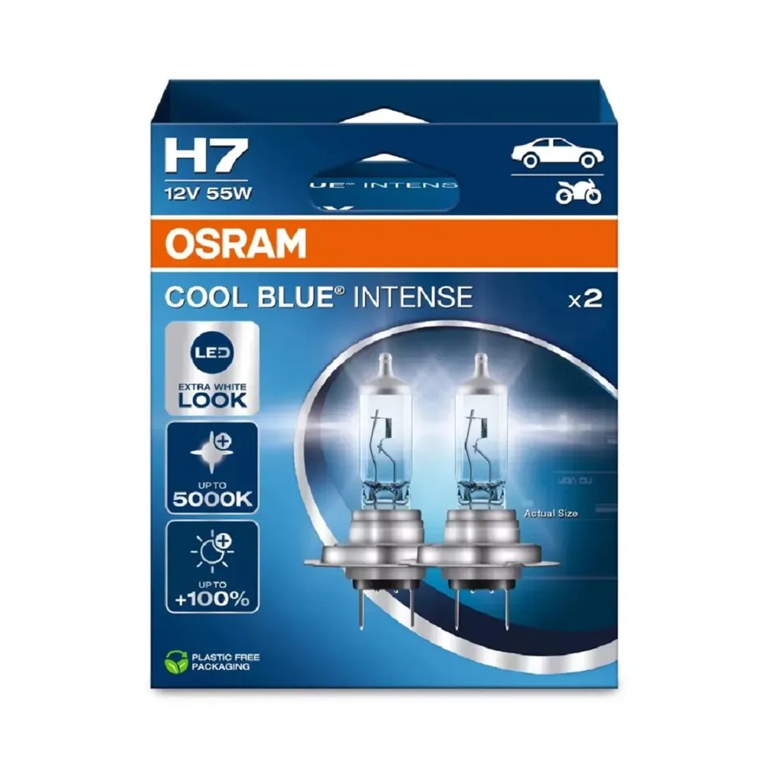 E-shop OSRAM Autožiarovka Cool Blue Intense (Next Gen) H7, 55W, 12V, 2 ks (HFB ECO)