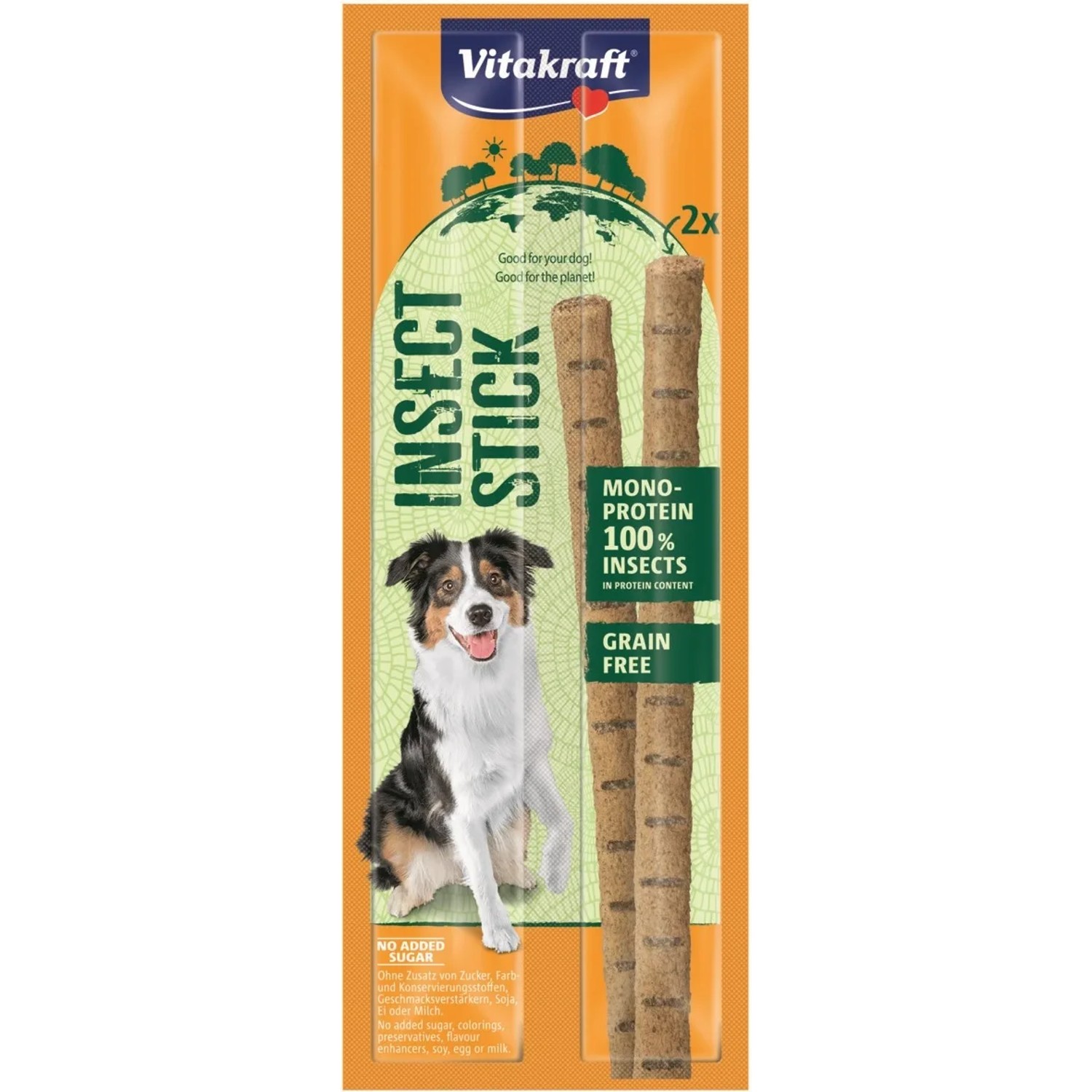 E-shop Vitakraft Tyčinky pre psov Insect Stick, 2 x 12 g