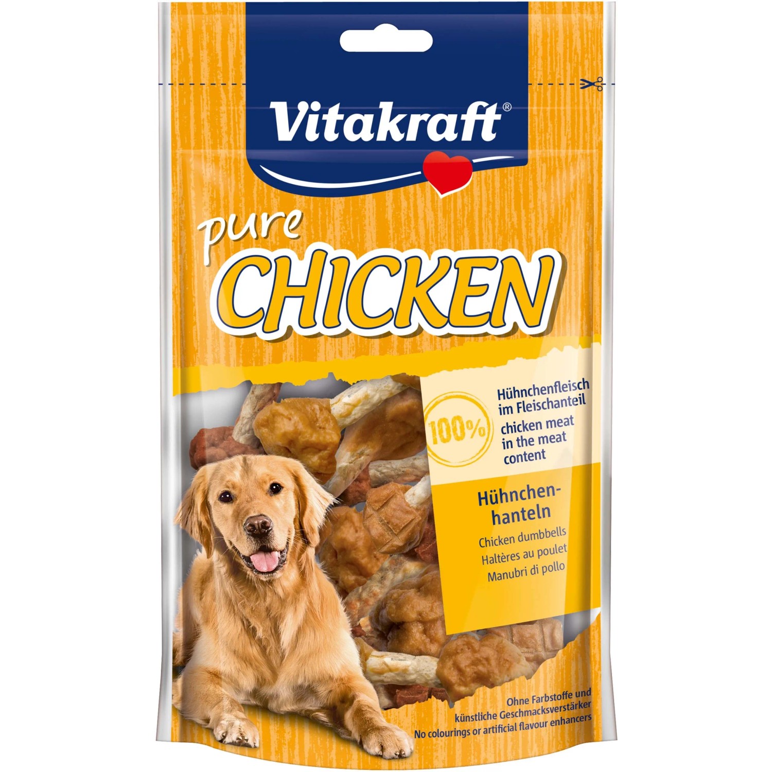 E-shop Vitakraft Pochúťka pre psov Pure Chicken kuracie 80 g
