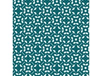 d-c-table Obrus Noblessa Flowers Petrol, šírka 140 cm - metráž