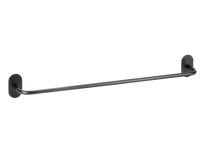 Bemeta Samolepiaci držiak na uteráky EASY MAT čierny oválny 645 x 72 x 74 mm