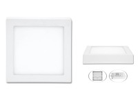 Ecoplanet LED prisadené svietidlo RAFA 2 biele 170 x 170 x 30 mm