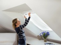 tesa Sieť proti hmyzu Insect Stop COMFORT do strešných okien, biela 120 x 140 cm