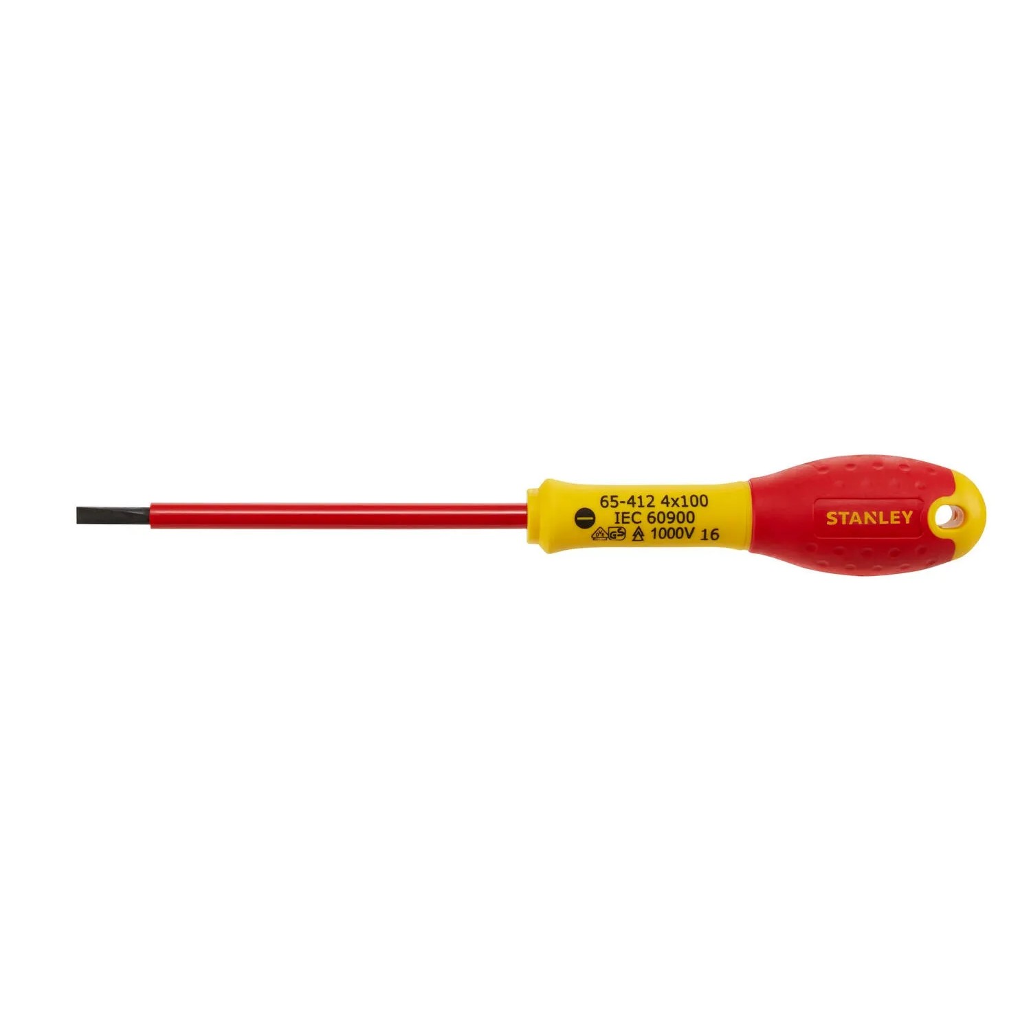 E-shop STANLEY Skrutkovač plochý izolovaný FatMax SL 4,0 x 100 mm