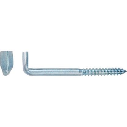 Hák s drážkou priemer 5,8 mm x 80 mm pozinkovaný, 4 ks