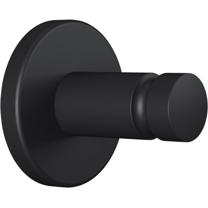 tesa Háčik na uteráky Moon, matné čierne, 3,7 x 3,7 x 3,6 mm