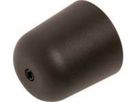 Svietidlový kryt priemer 65 mm čierny