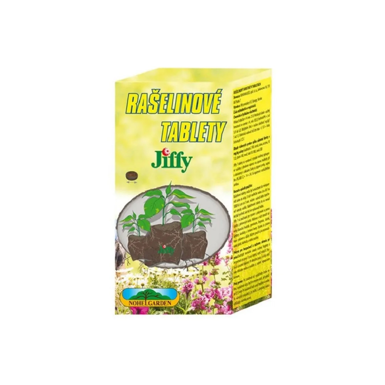 E-shop NOHEL GARDEN Tableta rašelinová, pr. 33 mm, 40 ks