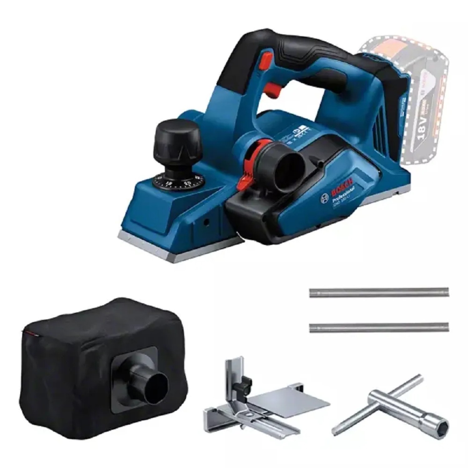 E-shop Bosch Professional Akumulátorový hoblík GHO 185-Li Solo