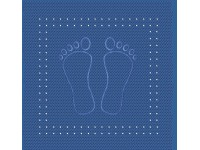 Kleine Wolke Protišmyková podložka do vane Foot modrá 36 x 72 cm Kleine Wolke Protišmyková podložka do vane Foot modrá 36 x 72 cm