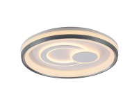 JUST LIGHT. LED stropné svietidlo MINELLI 40W 2300lm 3000K pr. 50 x 7 cm