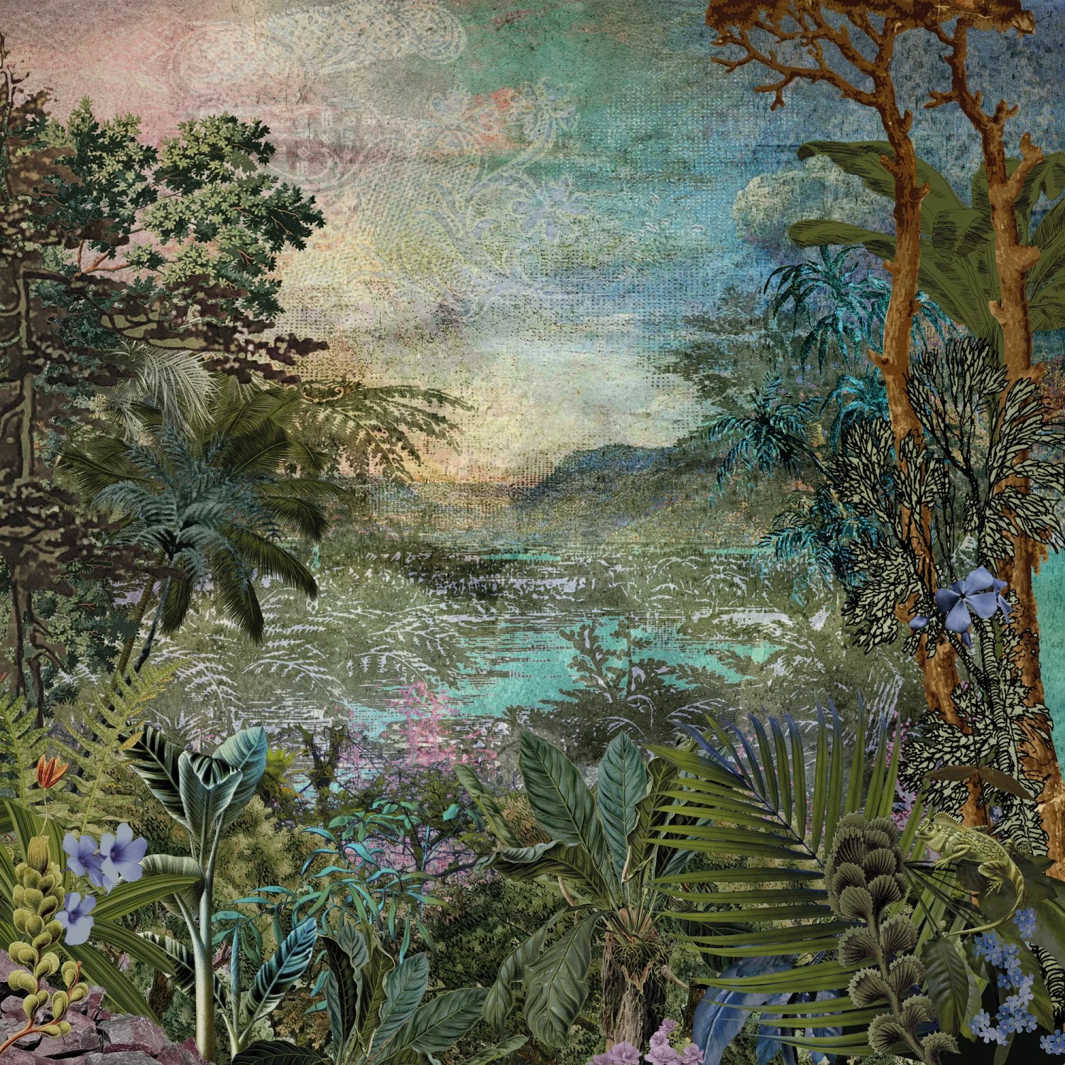E-shop Komar Vliesová fototapeta Cours Fluvial 250 x 250 cm