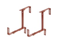 OBI Držiak balkónového truhlíka nastaviteľný v 3 smeroch terakota