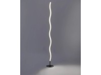 Just Light. Stojaca LED lampa Wave, 10W, 1050lm, 3000K, oceľová, pr. 14 x 120cm Just Light. Stojaca LED lampa Wave, 10W, 1050lm, 3000K, oceľová, pr. 14 x 120cm