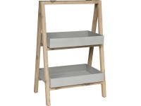 Regál na rastliny Cargese s 2 poličkami 69 cm x 39 cm x 99 cm