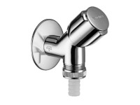 Schell Šikmý práčkový ventil Comfort 1/2x3/4 s ZK