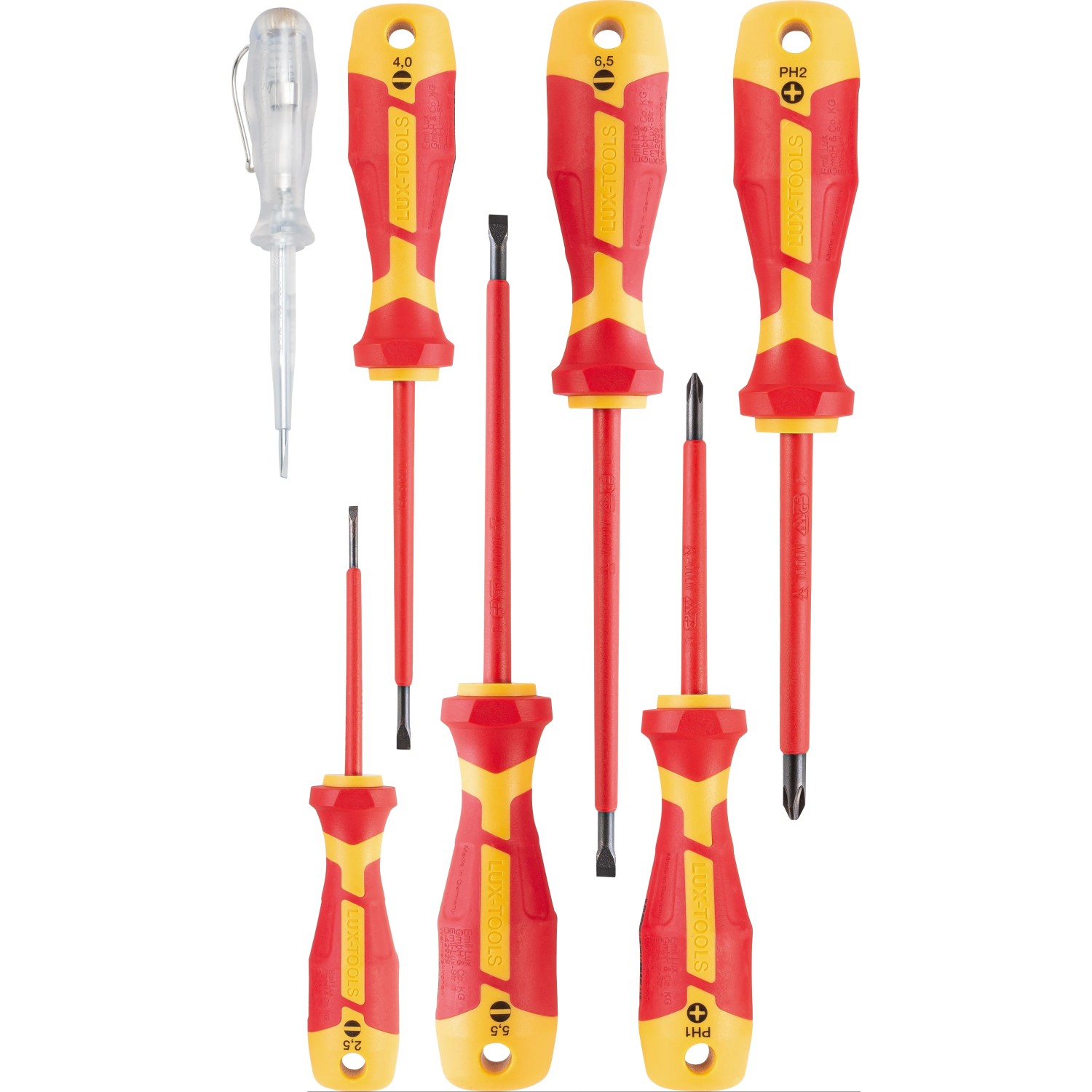 E-shop LUX-TOOLS Súprava VDE skrutkovačov 7-dielna