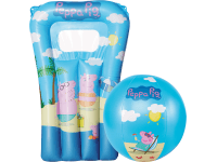 Happy People Peppa Pig Plážová súprava vrát. lopty do vody a detskej nafukovačky