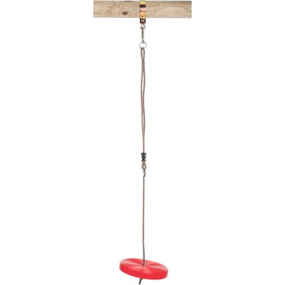 SwingKing Hojdací tanier, červená, pr. 28 cm