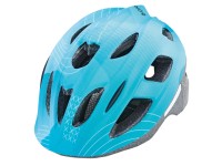 Prophete Detská cyklistická prilba s LED svetlom, tyrkysová, 55-58 cm