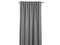 Sehlbach Záves so skrytými pútkami, Dimout fleece, strieborne sivý 175 x 130 cm