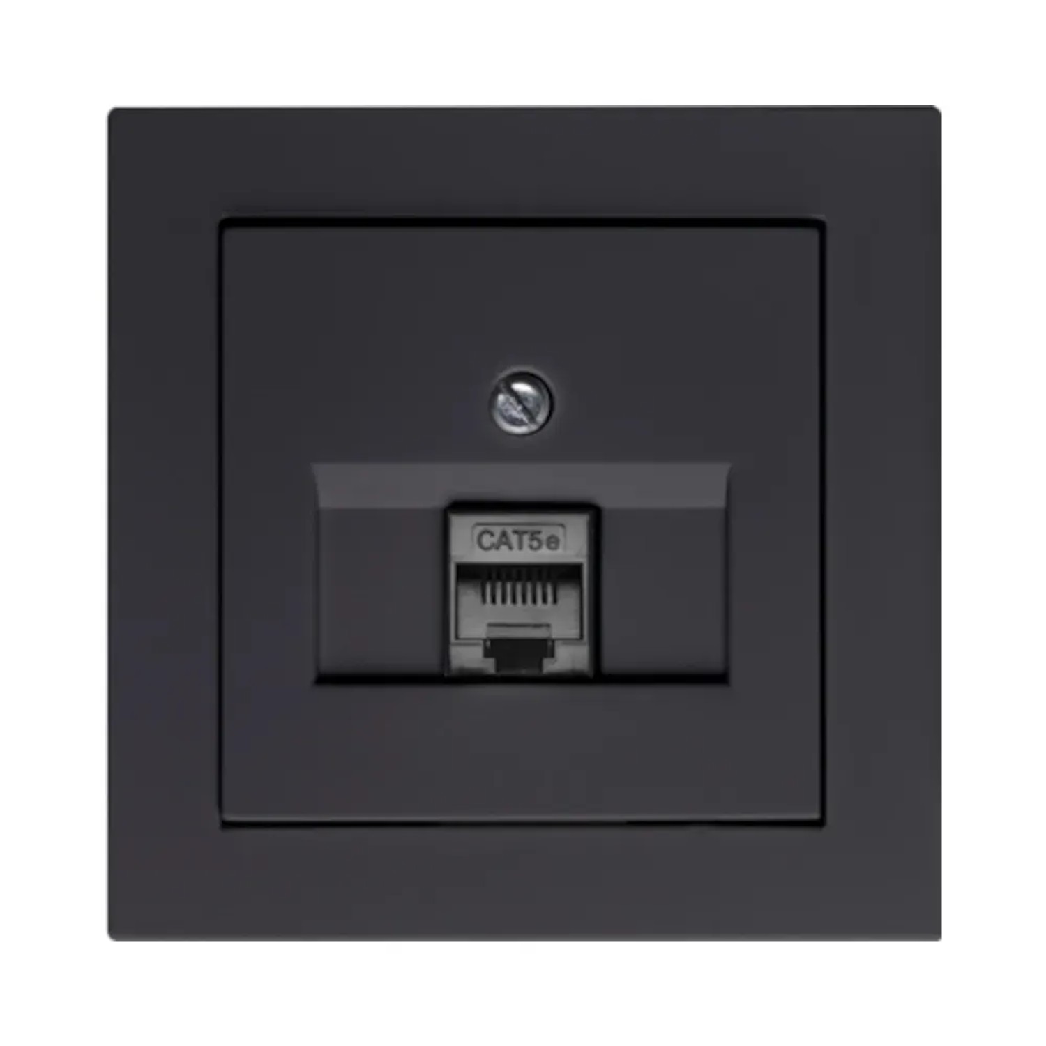 E-shop Düwi Zásuvka RJ45 CAT 5E Cubus, grafitová