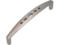 Siro Nábytková úchytka 1772 kov poniklovaná lesklá vzdialenosť otvorov 96 mm