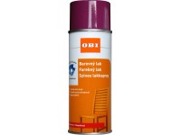 OBI Lak v spreji vysoko lesklý purpurová 400 ml