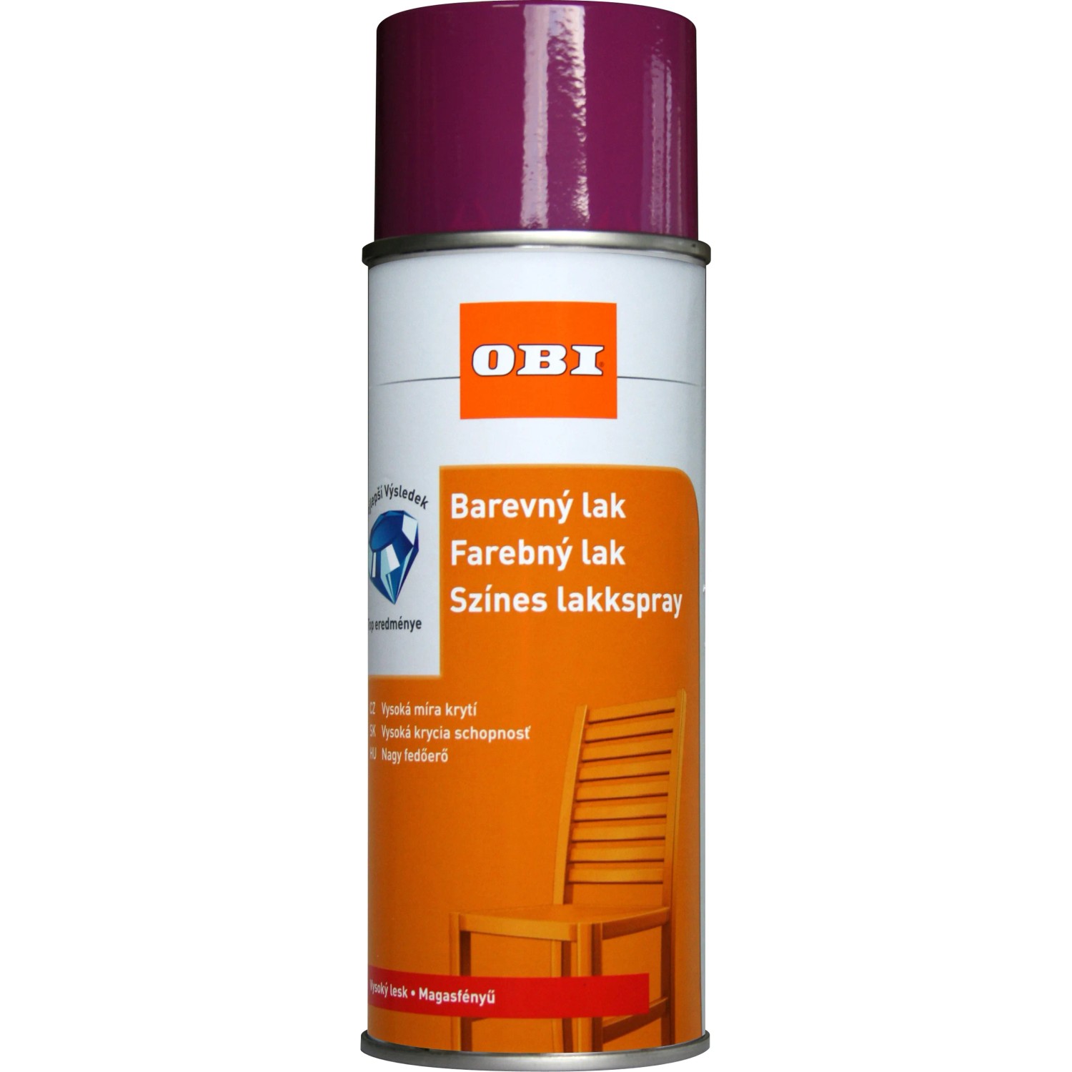 E-shop OBI Lak v spreji vysoko lesklý purpurová 400 ml