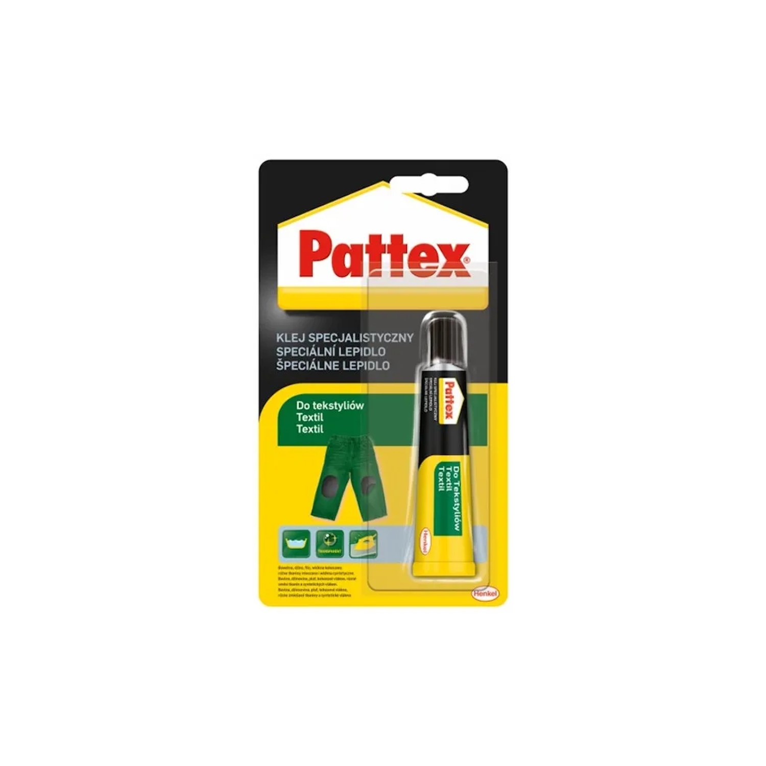 E-shop Pattex Špeciálne lepidlo na textil 20 g