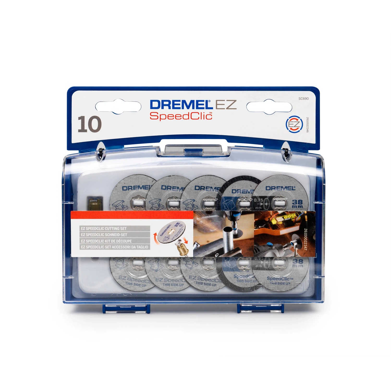 E-shop Dremel Súprava rezacieho príslušenstva EZ SpeedClic SC690