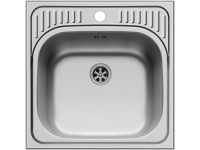 PYRAMIS Nerezový drez ET34 1B hladký, 48 x 48 cm PYRAMIS Nerezový drez ET34 1B hladký, 48 x 48 cm