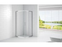 Sprchovací kút štvorcový OBI SQUARE NEW 185 x 80 x 80 cm