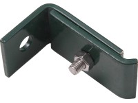 Oceľový 2-dielny montážny uholník zelený